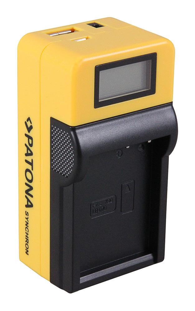PATONA Synchron USB Ladegerät für Kodak LB070 LB-070 mit LCD-Display