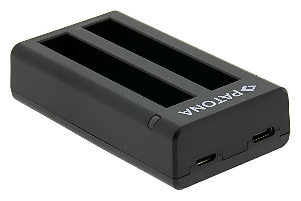 PATONA Dual Ladegerät für Insta360 X4 CINSBBMA inkl. USB-C Kabel PATONA Dual Ladegerät für Insta360 X4 CINSBBMA inkl. USB-C Kabel