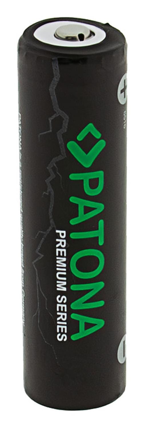 PATONA Premium 18650 Li‑Ion Akku ungeschützt Sharp/Button Top 3,7 V 3500 mAh