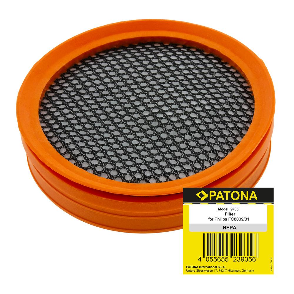 PATONA Hepa Filtersystem für Philips FC8009 01 SpeedPro und 5000 Serien PATONA Hepa Filtersystem für Philips FC8009 01 SpeedPro und 5000 Serien