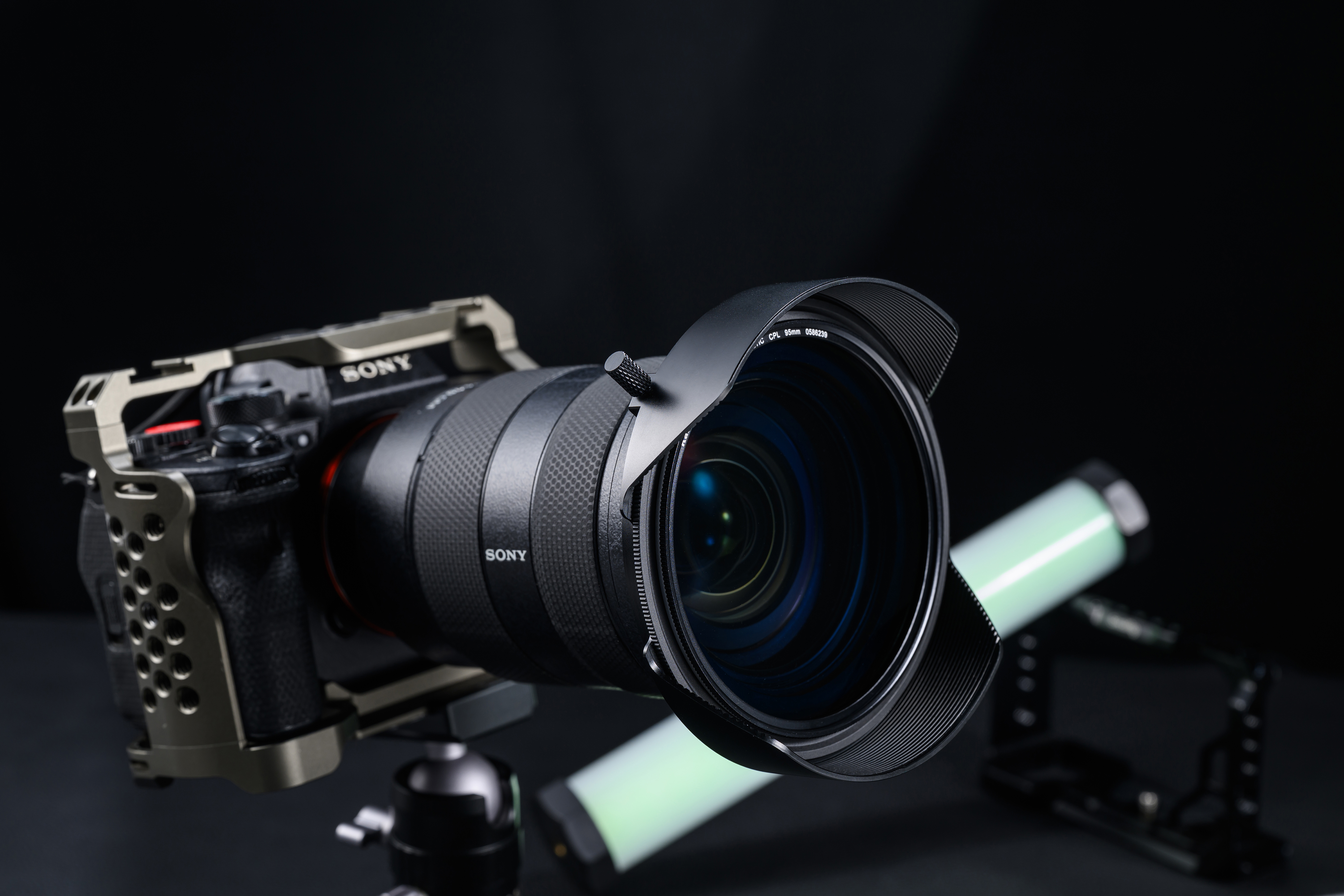 KW Revolution Plus Kanopy Metall Gegenlichtblende mit Adapterring