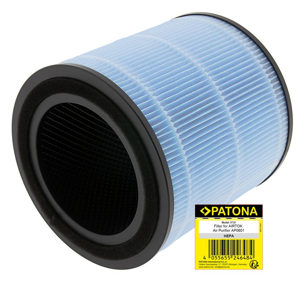 PATONA Luftfilter für AIRTOK Air Purifier AP0601