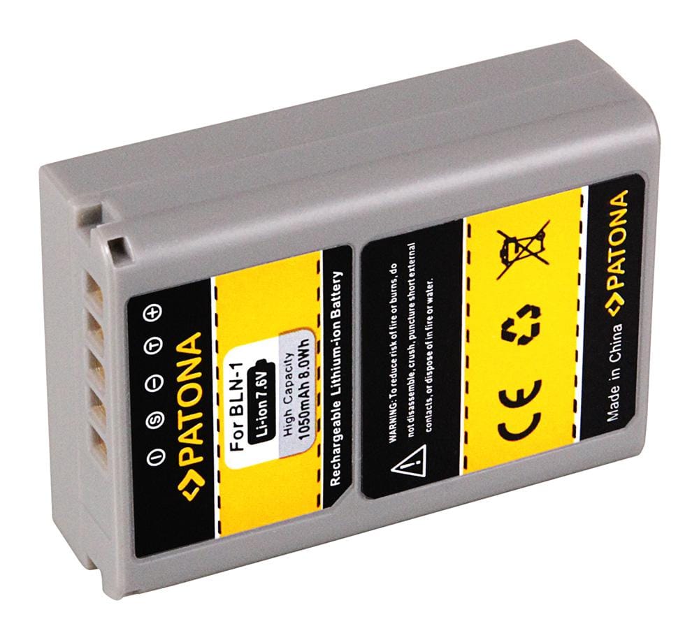 PATONA Akku für Olympus OM-D Pen E-M5 E-P5 E-M1 BLN-1 BLN1