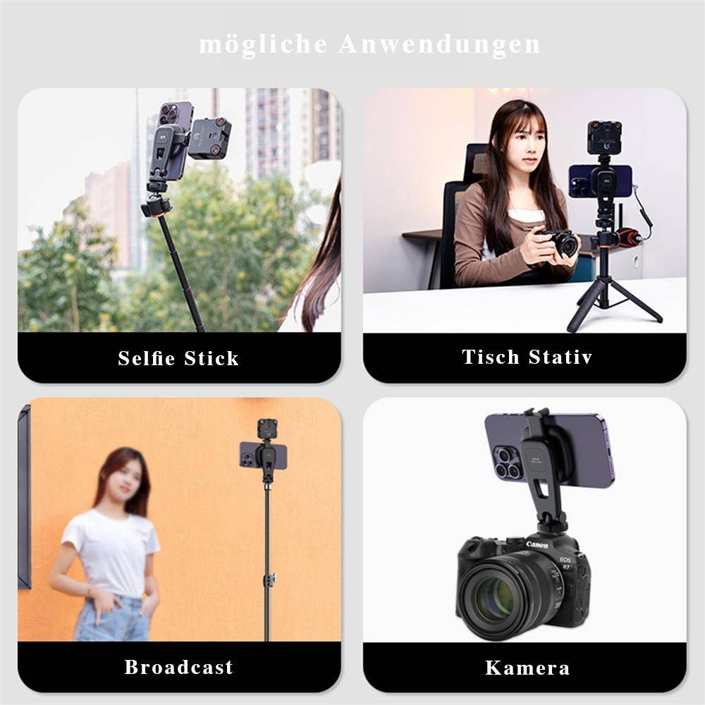 Stativ Set mit MagSafe Smartphone Halterung Stativ Set mit MagSafe Smartphone Halterung