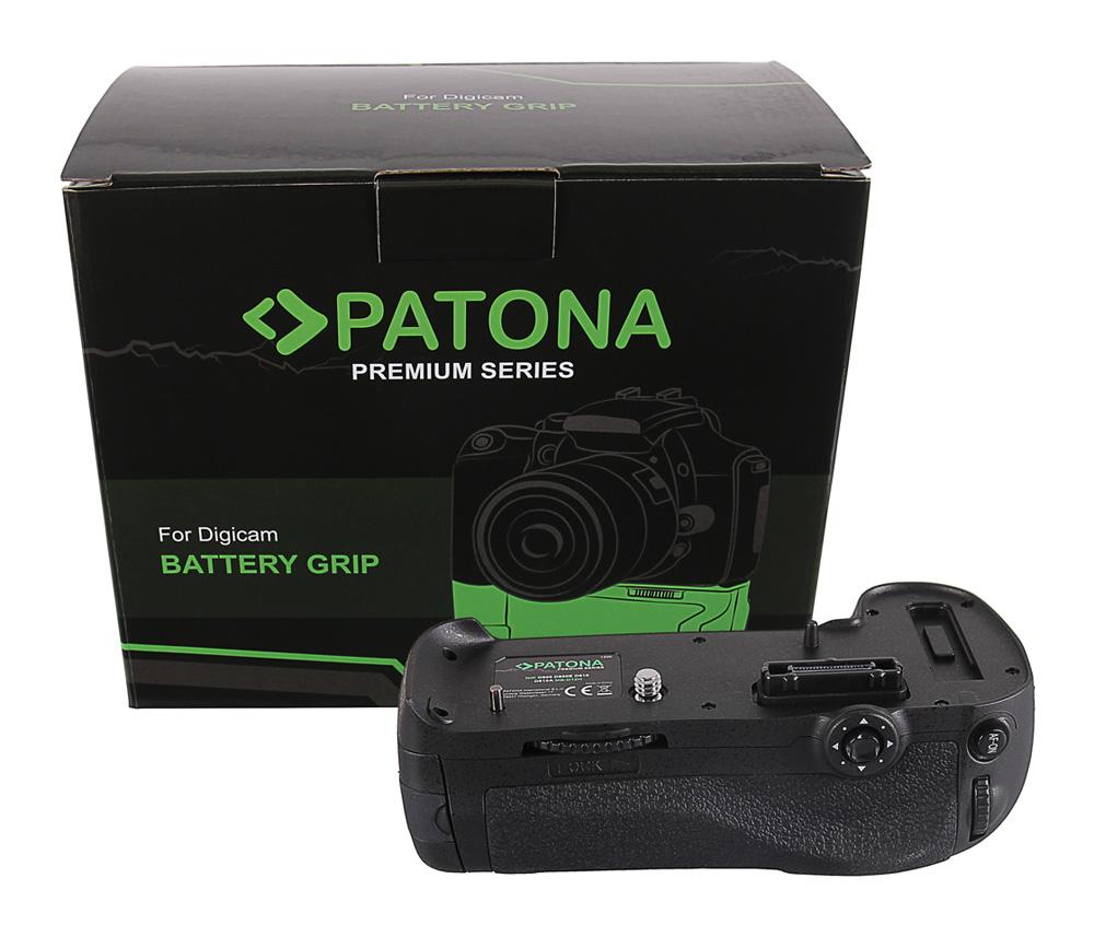 PATONA Premium Batteriegriff für Nikon D800 D800E D810 D810A MB-D12H für 1 EN-EL15 Akku inkl. IR Fernbedienung
