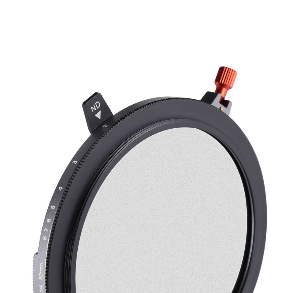 ROUND Variabler Einschraub VND mit CPL & Black Mist 1.5-8 Stops 3in1 Rundfilter inkl. Objektivdeckel
