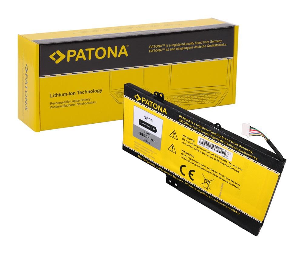 PATONA Akku für HP NP03 Pavilion 13 13-A010DX X360 760944-421 HSTNN-LB6L NP PATONA Akku für HP NP03 Pavilion 13 13-A010DX X360 760944-421 HSTNN-LB6L NP