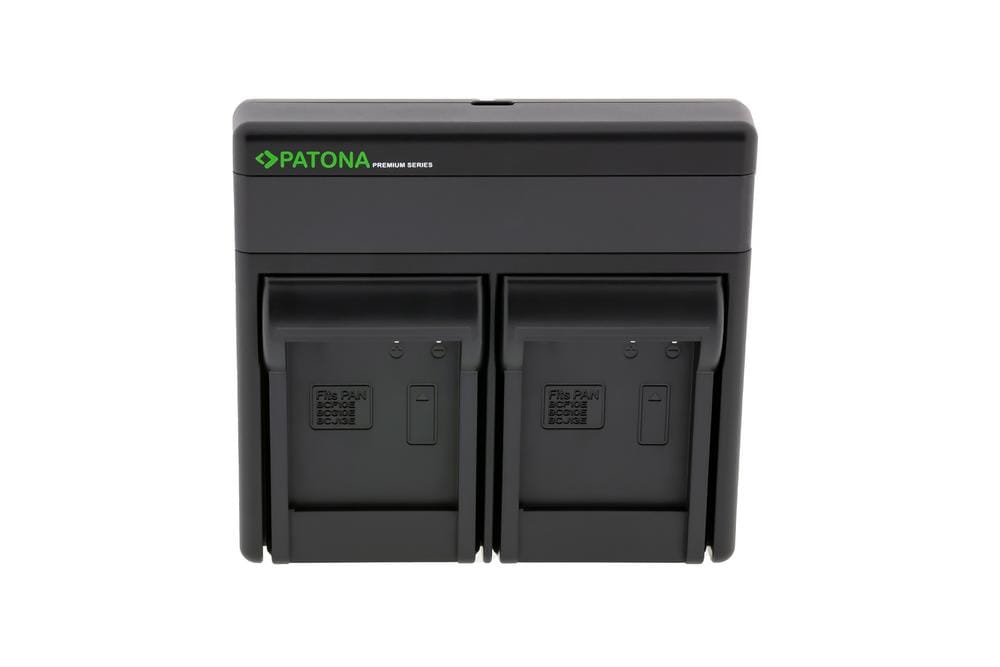 PATONA Premium Dual PD Performance Ladegerät für Panasonic DMW-BCF10E inkl. USB-C Input/Output PATONA Premium Dual PD Performance Ladegerät für Panasonic DMW-BCF10E inkl. USB-C Input/Output