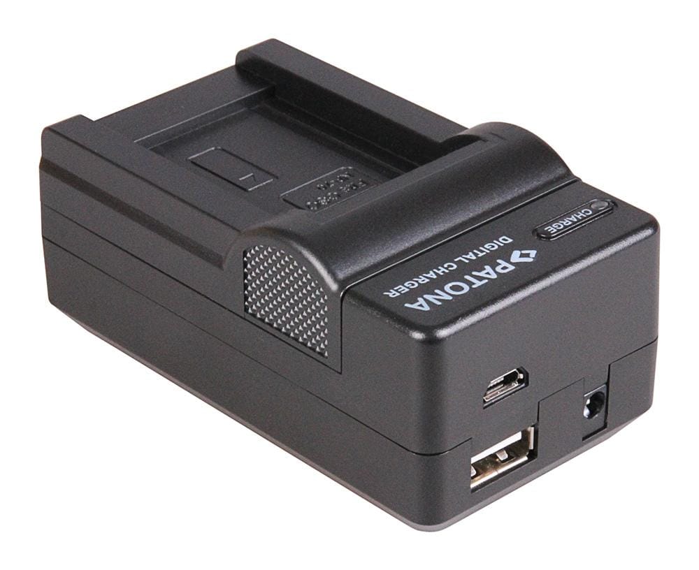 PATONA 4in1 Ladegerät für Casio Exilim EX-Z150 Z155 Z250 NP70 NP-70