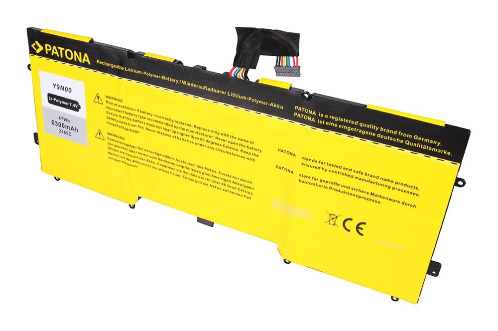 PATONA Akku für Dell XPS 13 Ultrabook Series XPS 13 12 9Q23 13 L321X 13 3H76
