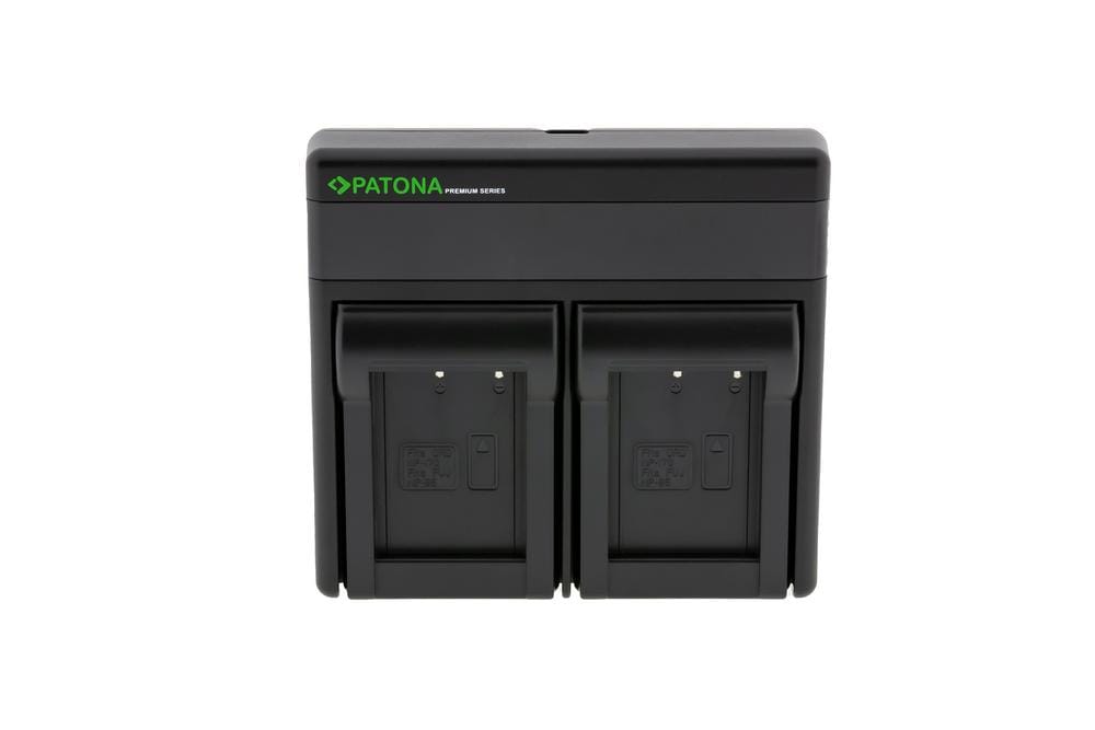 PATONA Premium Dual PD Performance Ladegerät für Fuji NP85 inkl. USB‑C Input Output