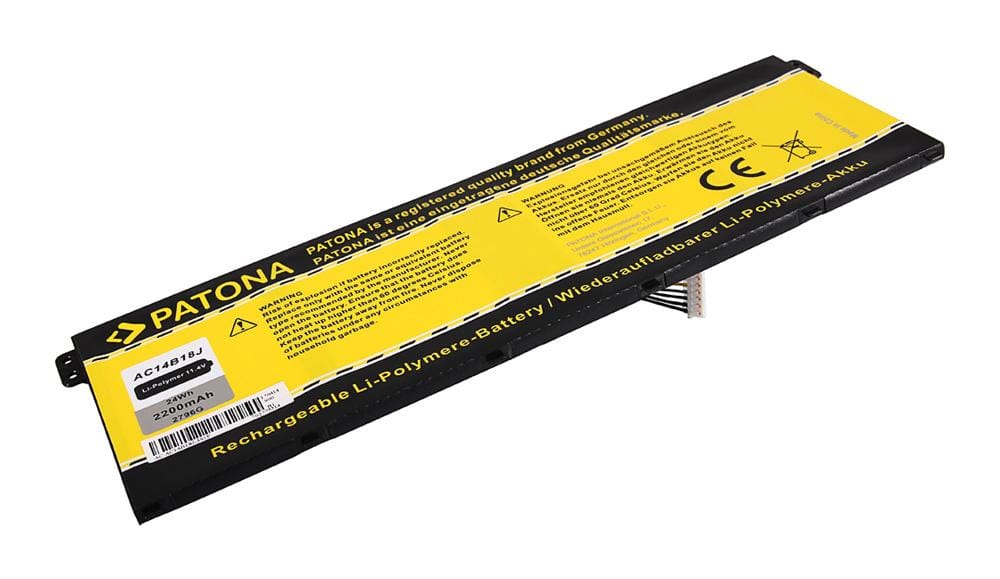 PATONA Akku für Acer AC14B18J Aspire E3-111 E3-112 E3-112M ES1-511 ES1-512 4ICP