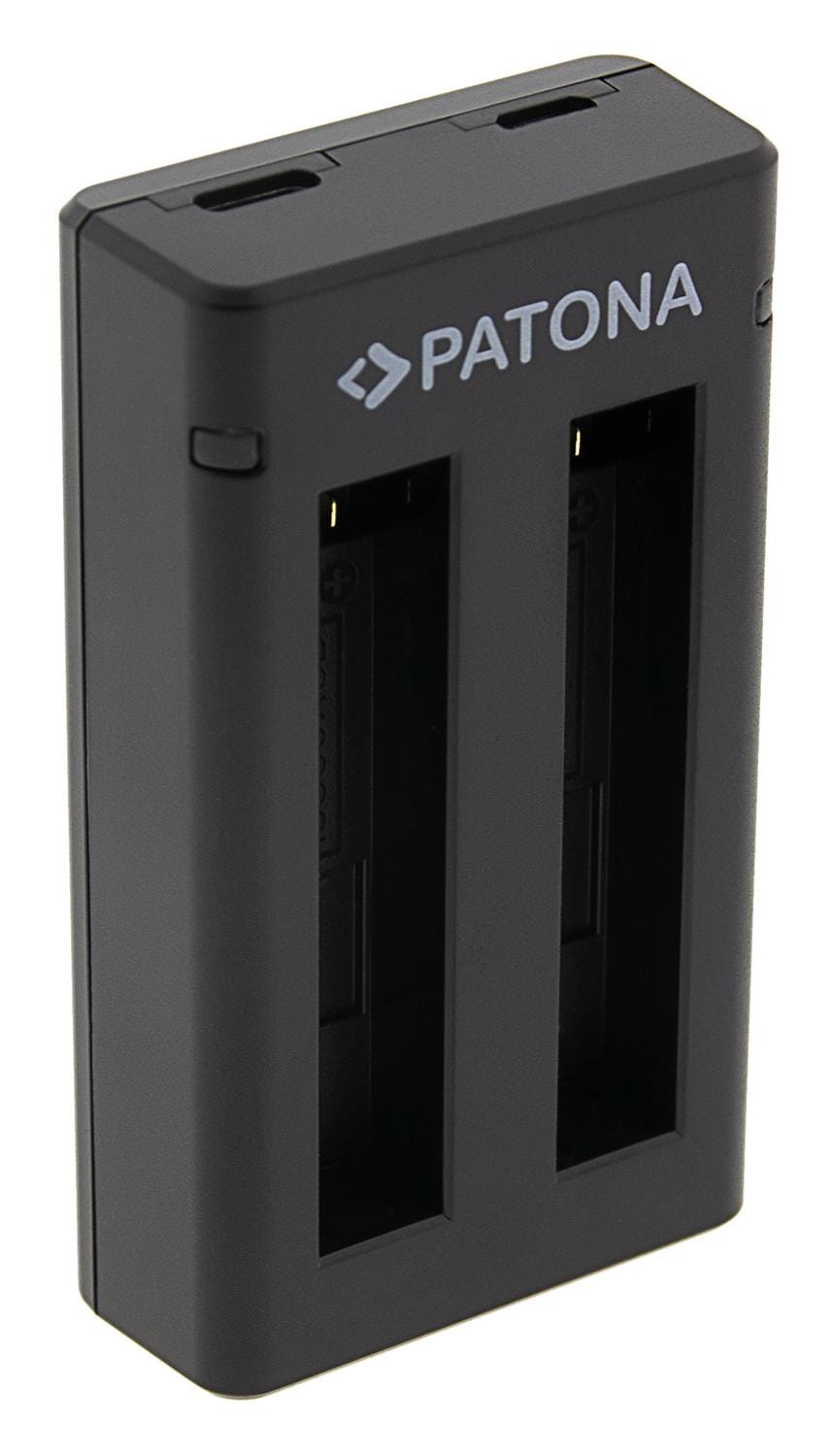 PATONA Dual Ladegerät für Insta360 X3 CINAQBT A inkl. Micro-USB Kabel