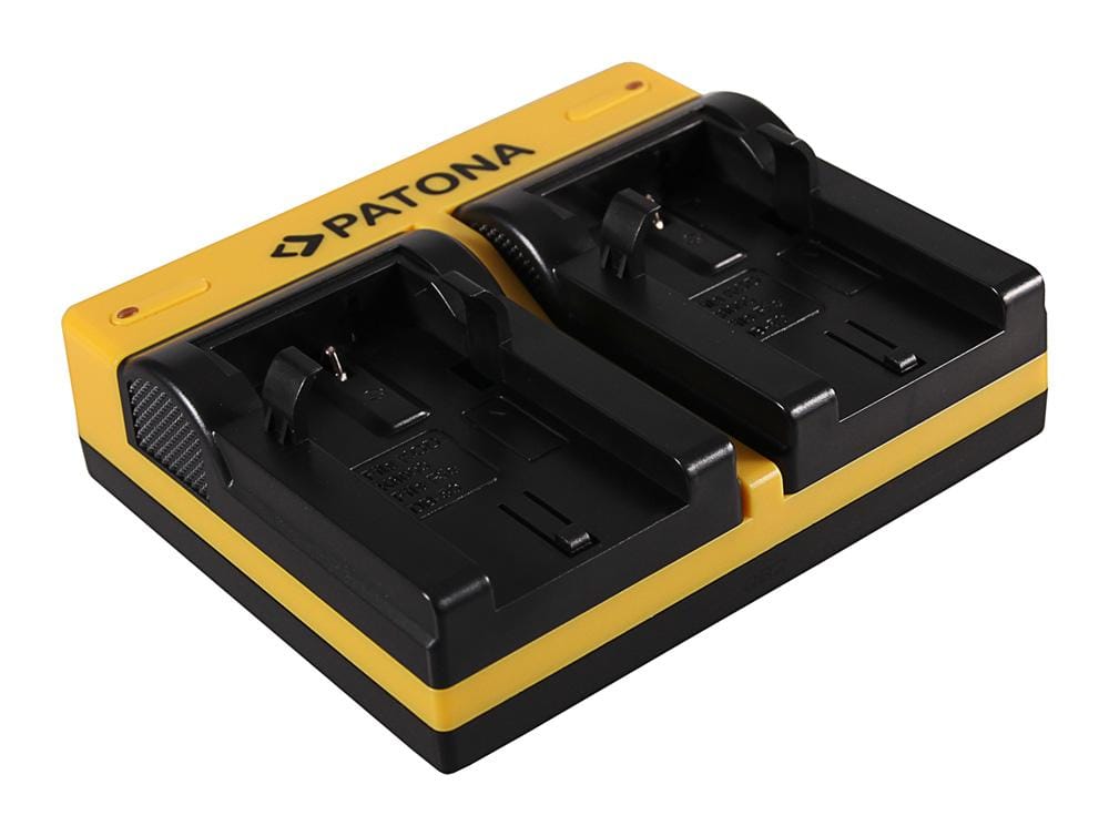 PATONA Dual Ladegerät für Kodak Klic-8000 DB-50 Easyshare Z1012 IS Z1085 IS Z1485 IS Z612 inkl. Micro-USB Kabel