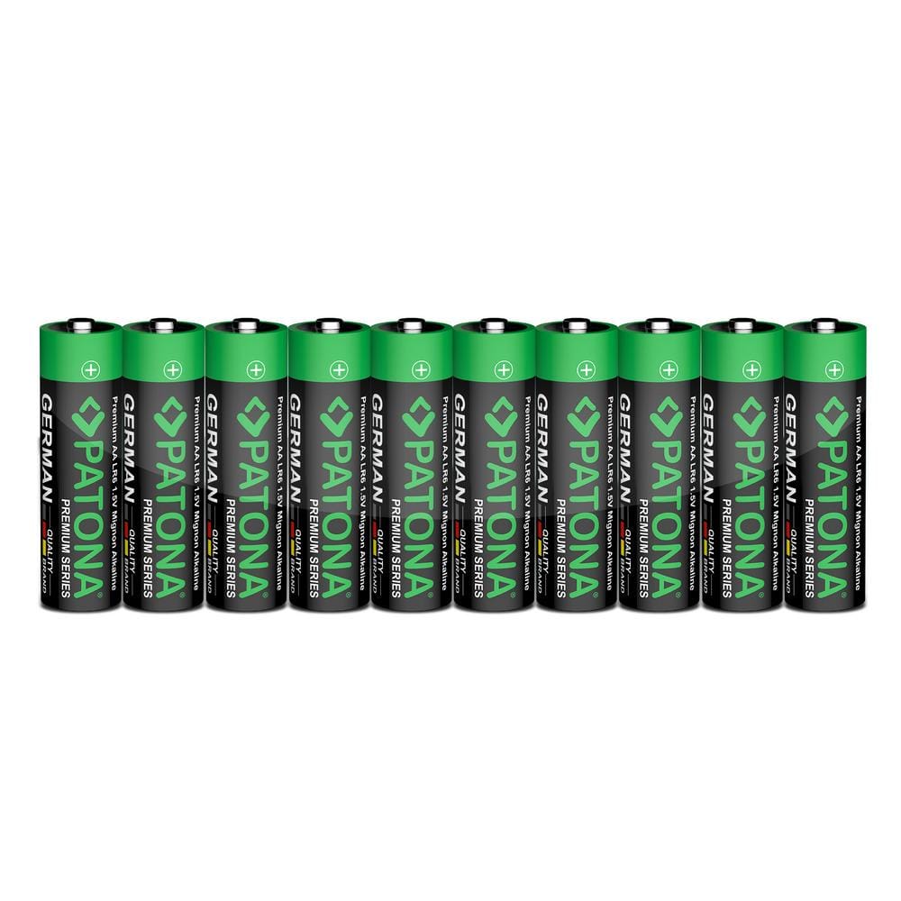 PATONA Premium 10 Stück Alkaline AA Mignon LR06 Batterien PATONA Premium 10 Stück Alkaline AA Mignon LR06 Batterien