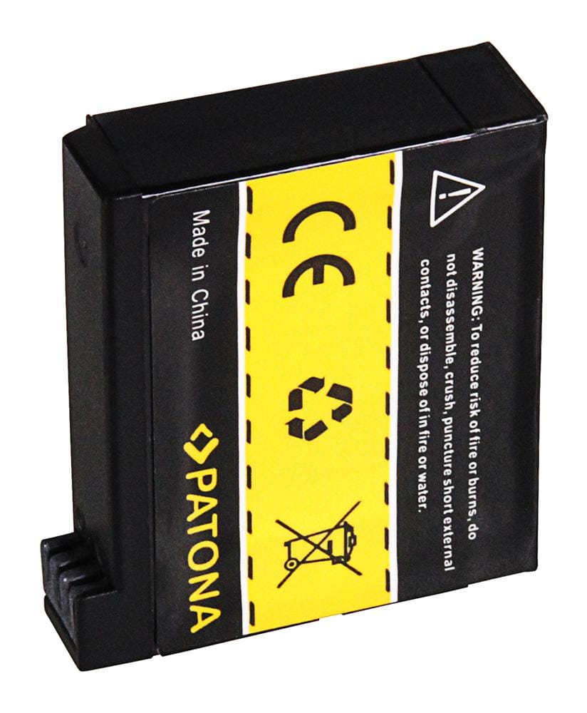 PATONA Akku für GoPro Hero 4 AHDBT-401 Black Silver Music Surf PATONA Akku für GoPro Hero 4 AHDBT-401 Black Silver Music Surf