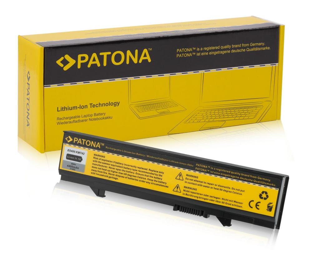 PATONA Akku für Dell Latitude E5400 E5500 Serie W071D X064D P858D