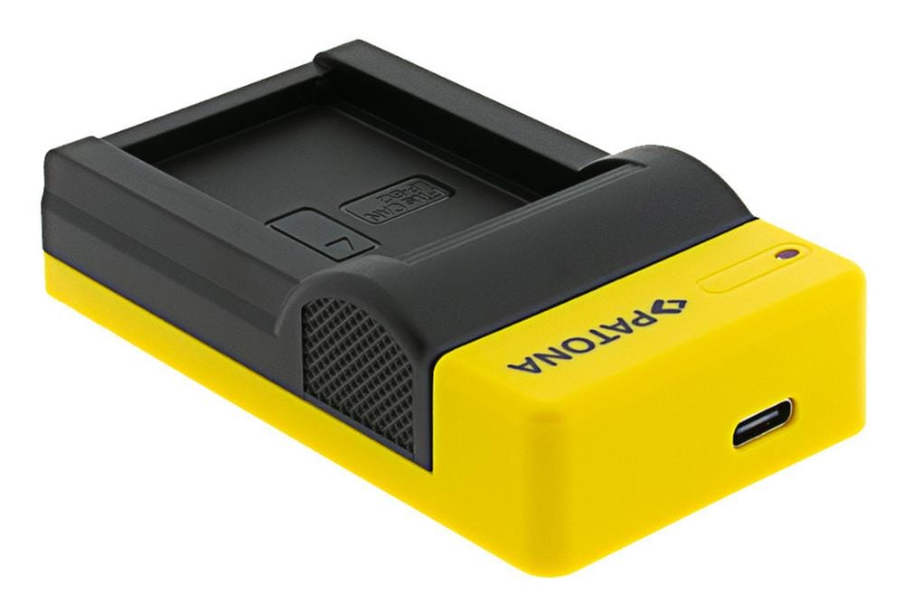 PATONA Slim USB Ladegerät mit USB-C Input für Canon LP-E12 EOS M PATONA Slim USB Ladegerät mit USB-C Input für Canon LP-E12 EOS M