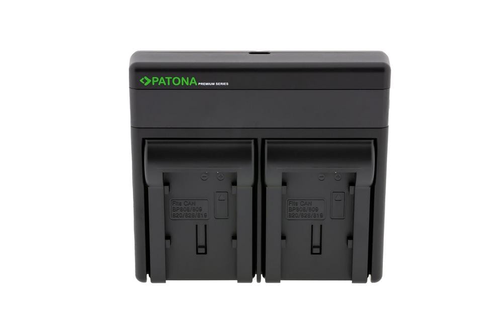 PATONA Premium Dual PD Performance Ladegerät für Canon BP-808 inkl. USB-C input/output PATONA Premium Dual PD Performance Ladegerät für Canon BP-808 inkl. USB-C input/output
