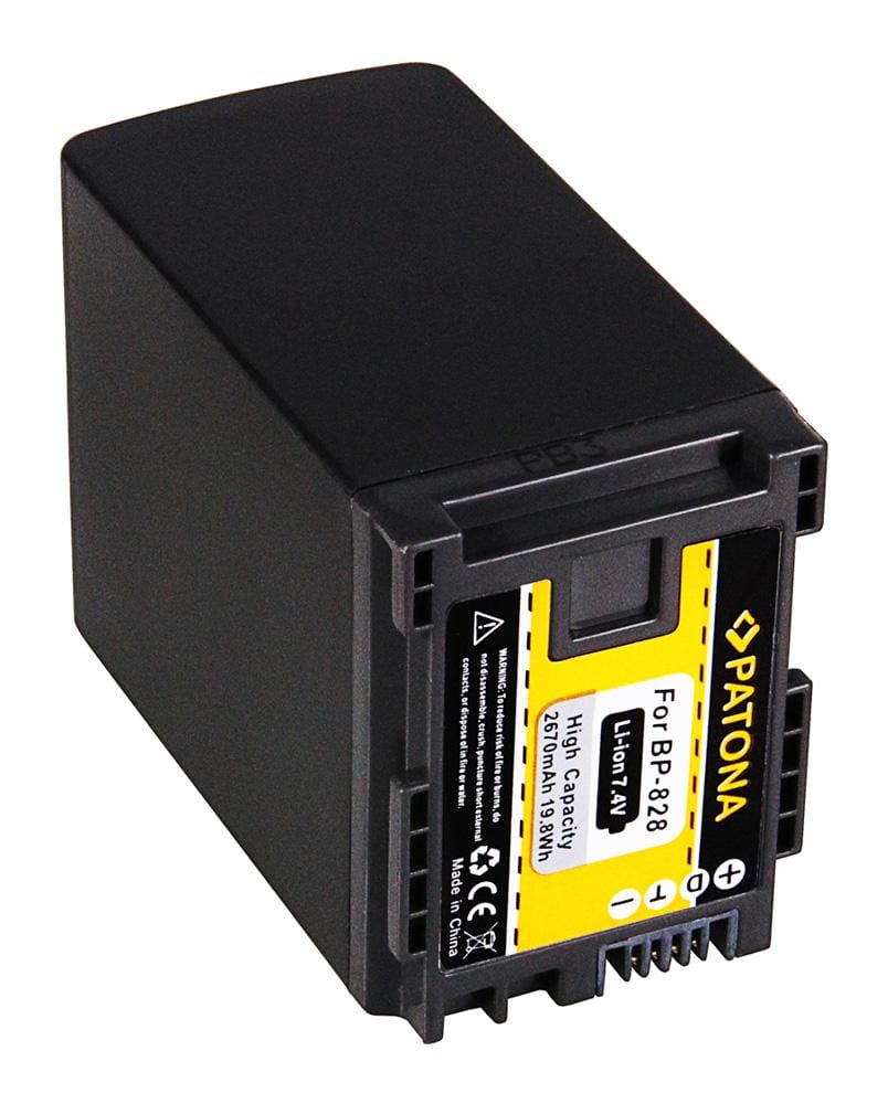 PATONA Akku für Canon HF-G30 Canon XA20 Canon XA25 Canon BP-828