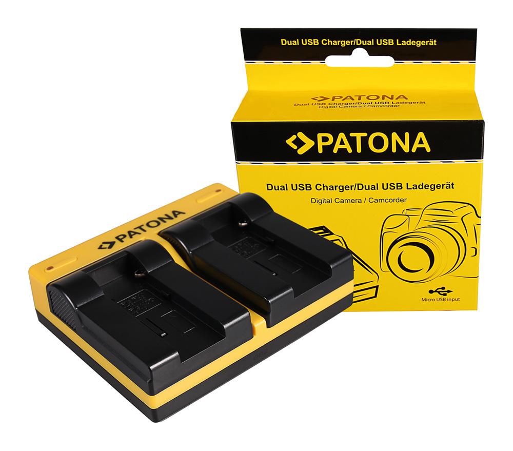PATONA Dual Ladegerät für Fuji NP-80 RDC RDC1500 RDC-1500 RDC6000 RDC-6000 RDC7 RDC-7 inkl. Micro‑USB PATONA Dual Ladegerät für Fuji NP-80 RDC RDC1500 RDC-1500 RDC6000 RDC-6000 RDC7 RDC-7 inkl. Micro‑USB
