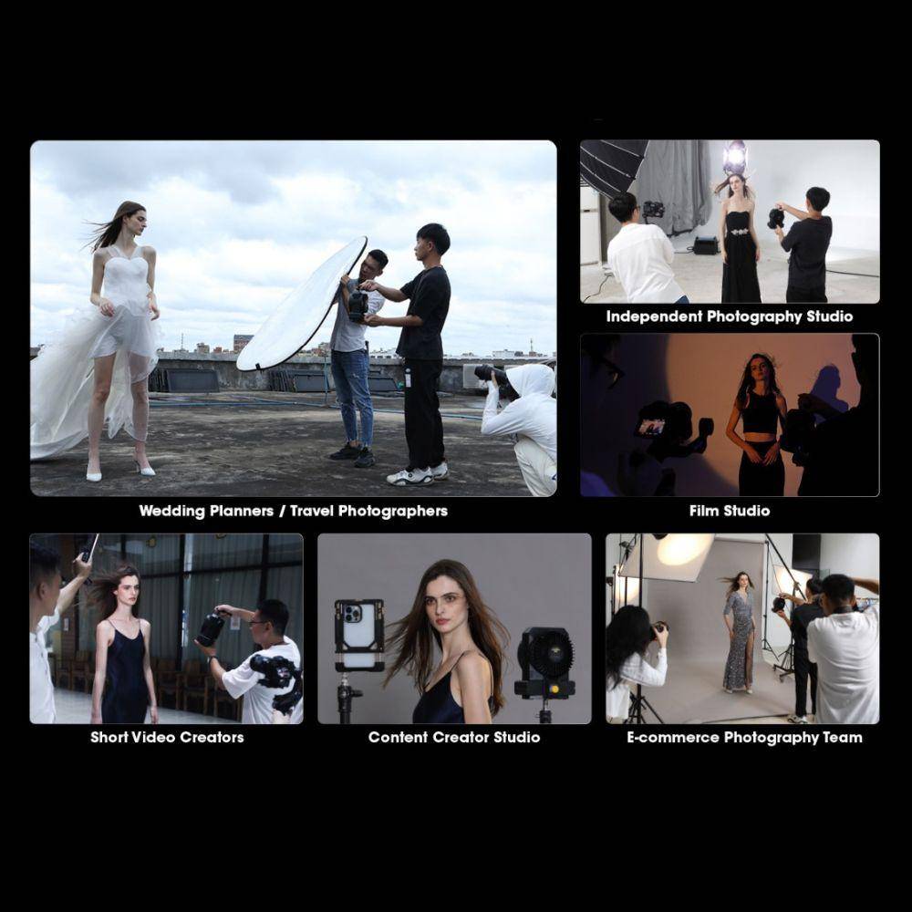 Nitecore Cinewind CW30 mobiles Windgebläse Ventilator Windgenerator Nitecore Cinewind CW30 mobiles Windgebläse Ventilator Windgenerator