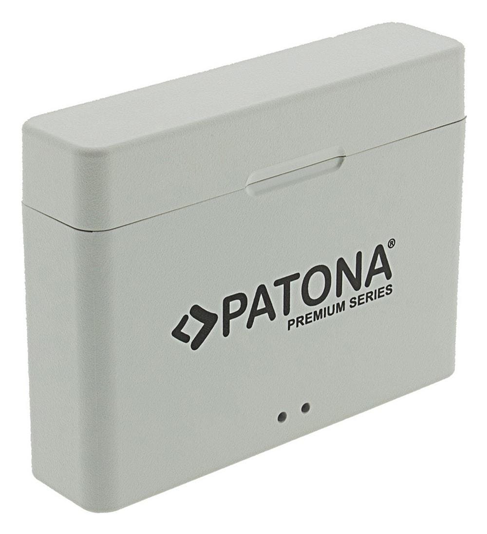PATONA Premium Dual Charger Ladebox für DJI Osmo Action 3 4 und 5 inkl. USB-C Kabel PATONA Premium Dual Charger Ladebox für DJI Osmo Action 3 4 und 5 inkl. USB-C Kabel