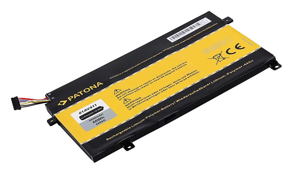 PATONA Akku für Lenovo Thinkpad E470 E470C E475 01AV411 01AV412 01AV413 SB10K97568 SB10K97569