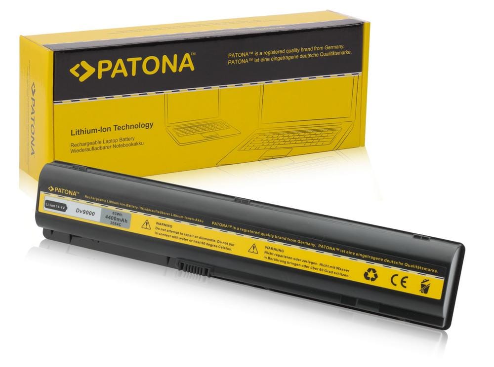 PATONA Akku für HP Pavilion DV9000 DV9100 DV9200 DV9500 4400mAh