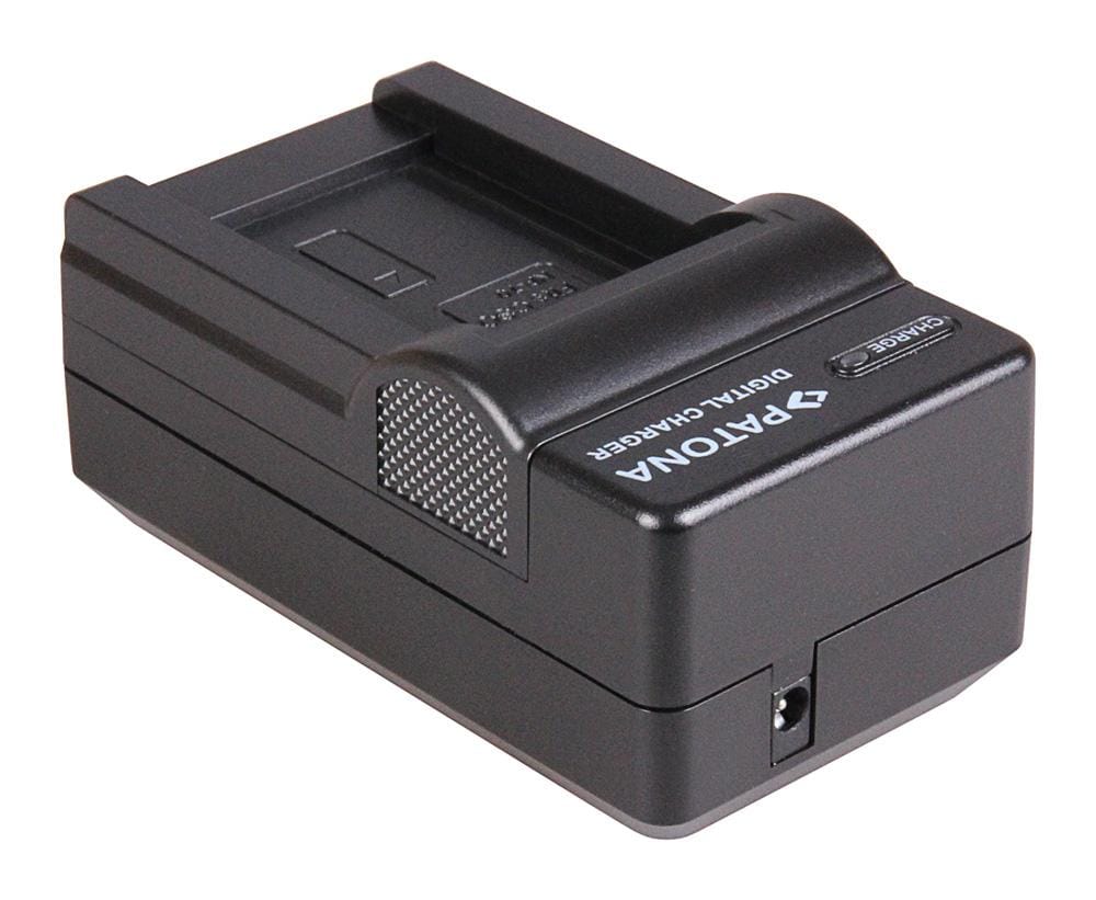 PATONA 2in1 Ladegerät für Casio Exilim EX-Z150 Z155 Z250 NP70 NP-70 inkl. KFZ-Lader (12V)