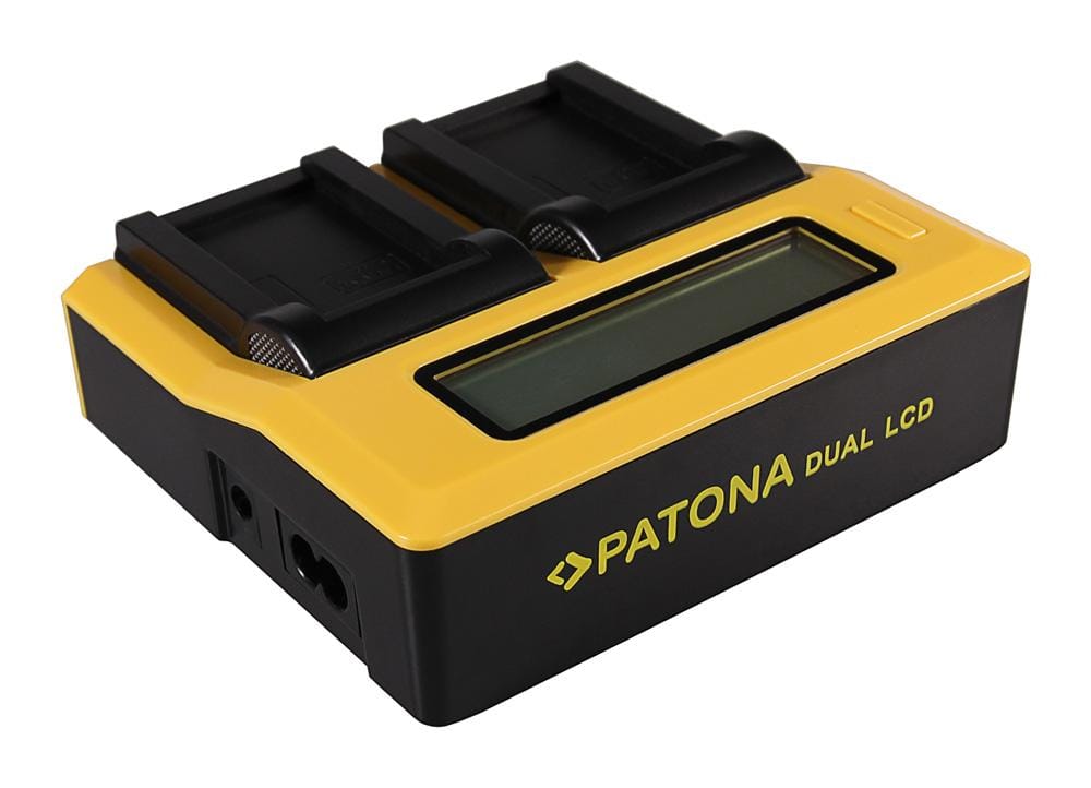 PATONA Dual LCD USB Ladegerät für Konica Minolta Minolta NP-200 Dimage X Xg Xi Xt Xt Biz