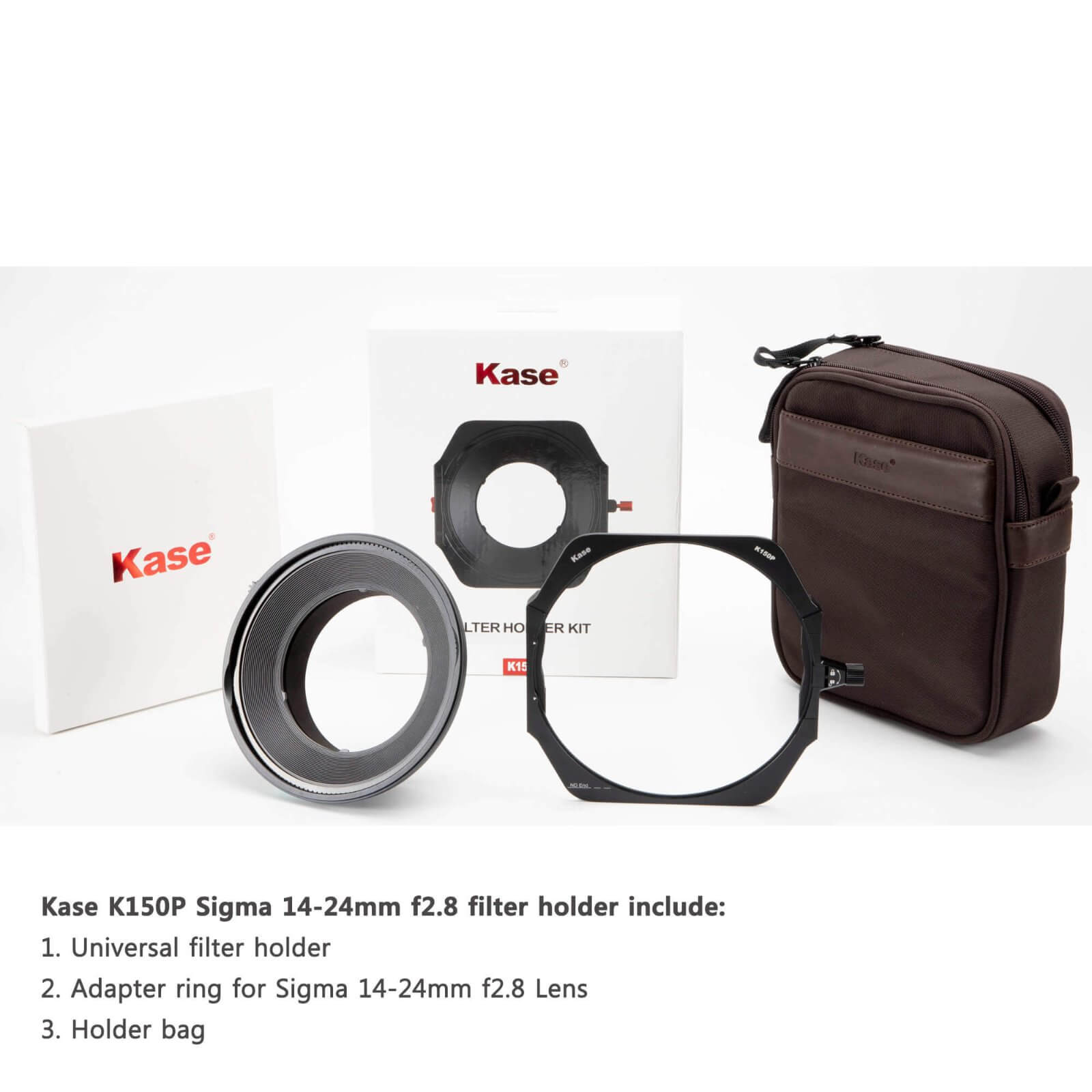 k150p_filterhalter_set_01 K150P Sigma 14-24mm F2.8 DG DN Set 1 inkl. Filterhalter und Tasche