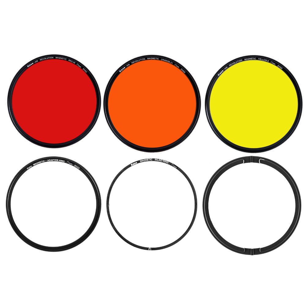 KW Revolution Magnetisches Black & White Rundfilter Set