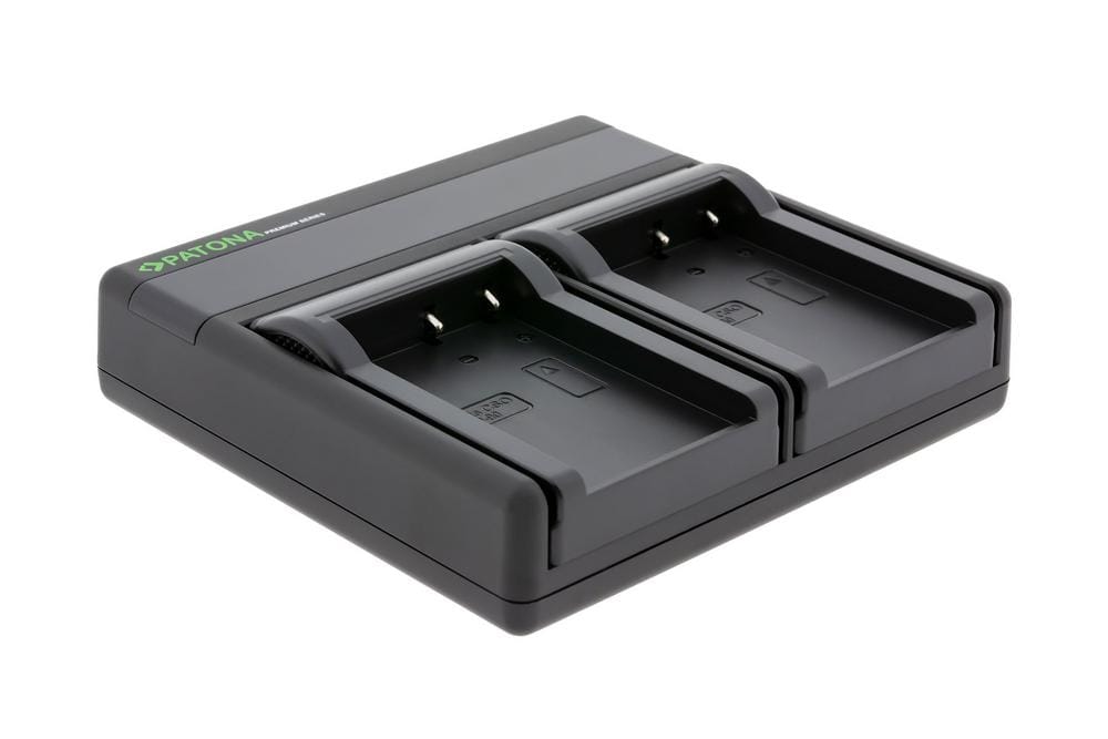 PATONA Premium Dual PD Performance Ladegerät für Casio NP-90 inkl. USB-C input/output