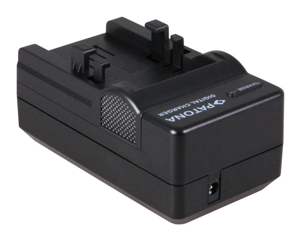 PATONA 2in1 Ladegerät für Canon Ixus V V2 V3 300 330 400 NB-1LH NB1L inkl. KFZ-Lader (12V)