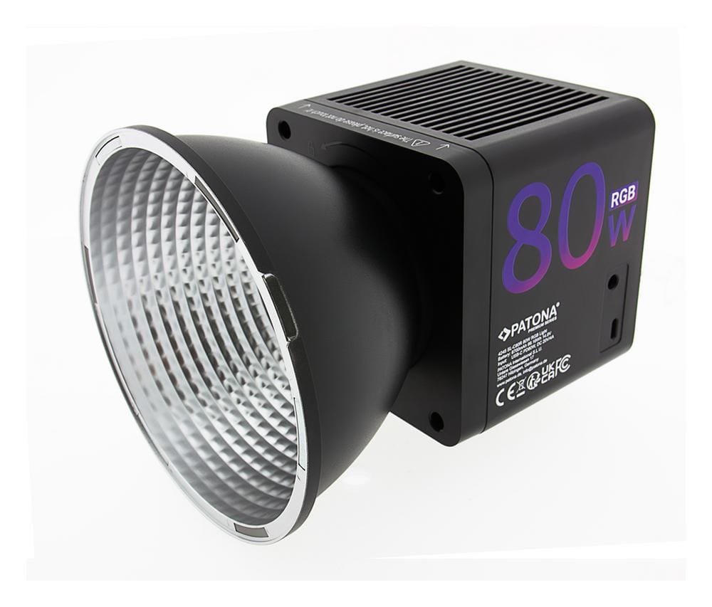 PATONA Premium SL-80R 80W RGB LED Video und Fotolicht inkl. Tasche