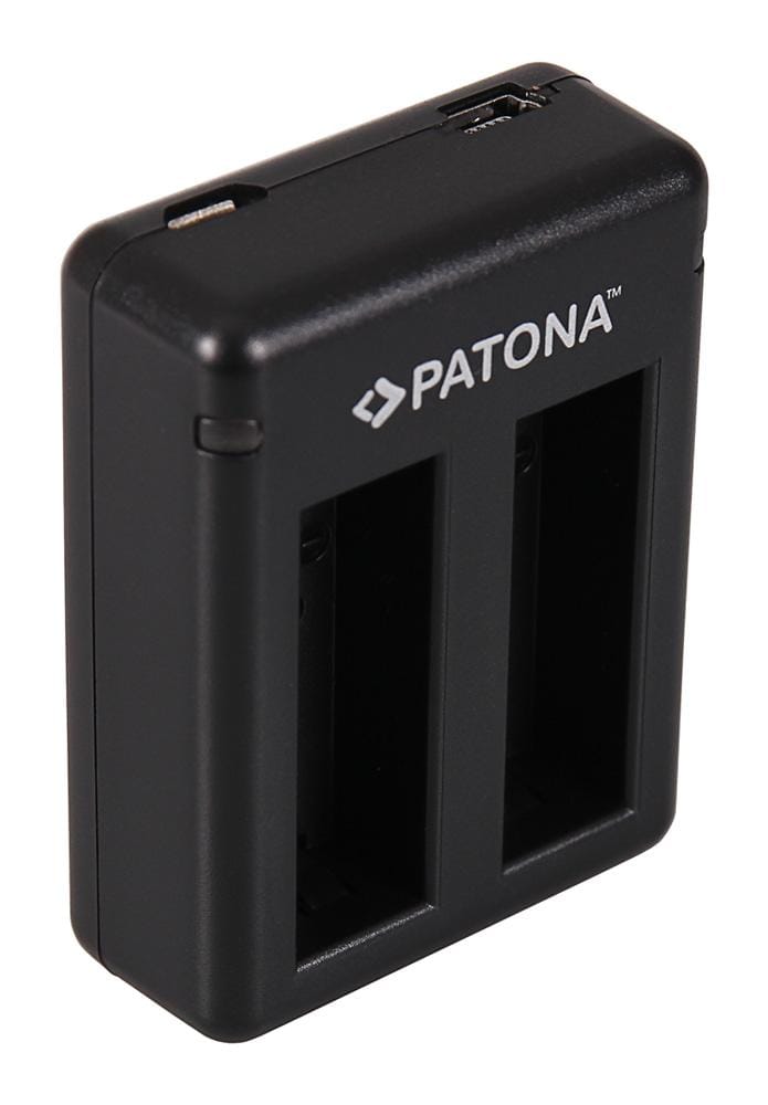 PATONA USB Dual Ladegerät für GoPro Hero 4 AHDBT-401 inkl. Mini-USB Kabel PATONA USB Dual Ladegerät für GoPro Hero 4 AHDBT-401 inkl. Mini-USB Kabel