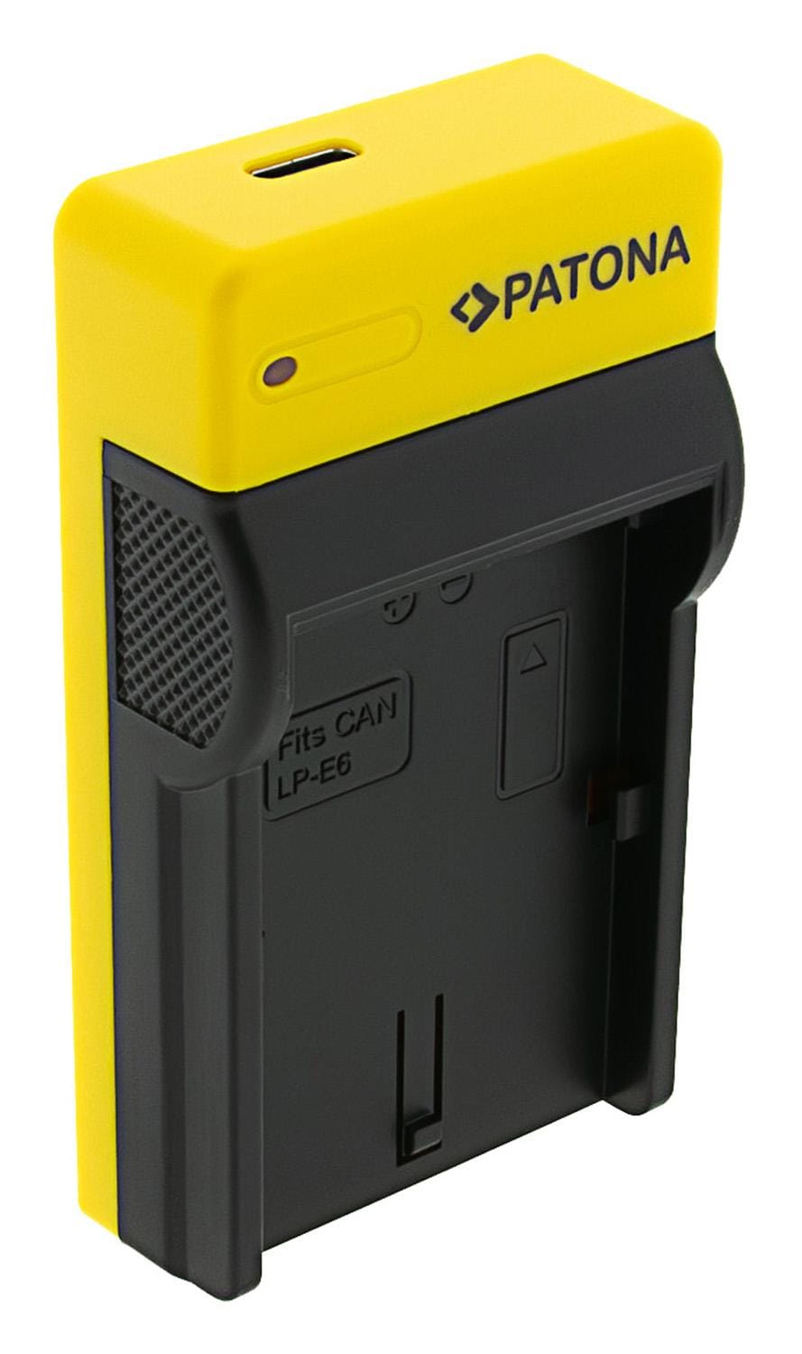 PATONA Slim USB Ladegerät mit USB-C Input für Canon LP-E6 EOS 5D 60D 60Da 6D 7D EOS 70D EOS-70D PATONA Slim USB Ladegerät mit USB-C Input für Canon LP-E6 EOS 5D 60D 60Da 6D 7D EOS 70D EOS-70D