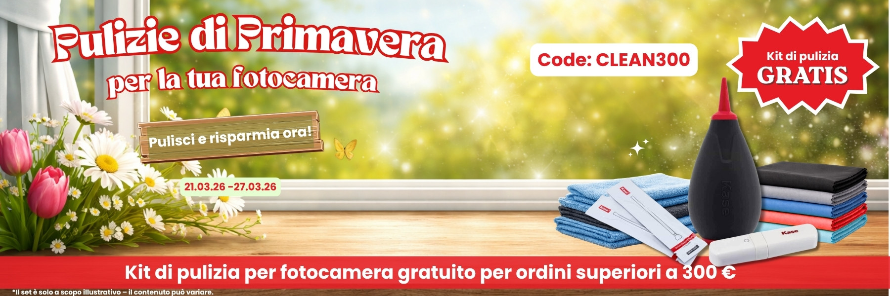 Spring cleaning promotion