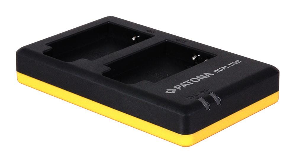 PATONA Dual Schnell-Ladegerät für Nikon EN-EL12 ENEL12 inkl. Micro-USB Kabel