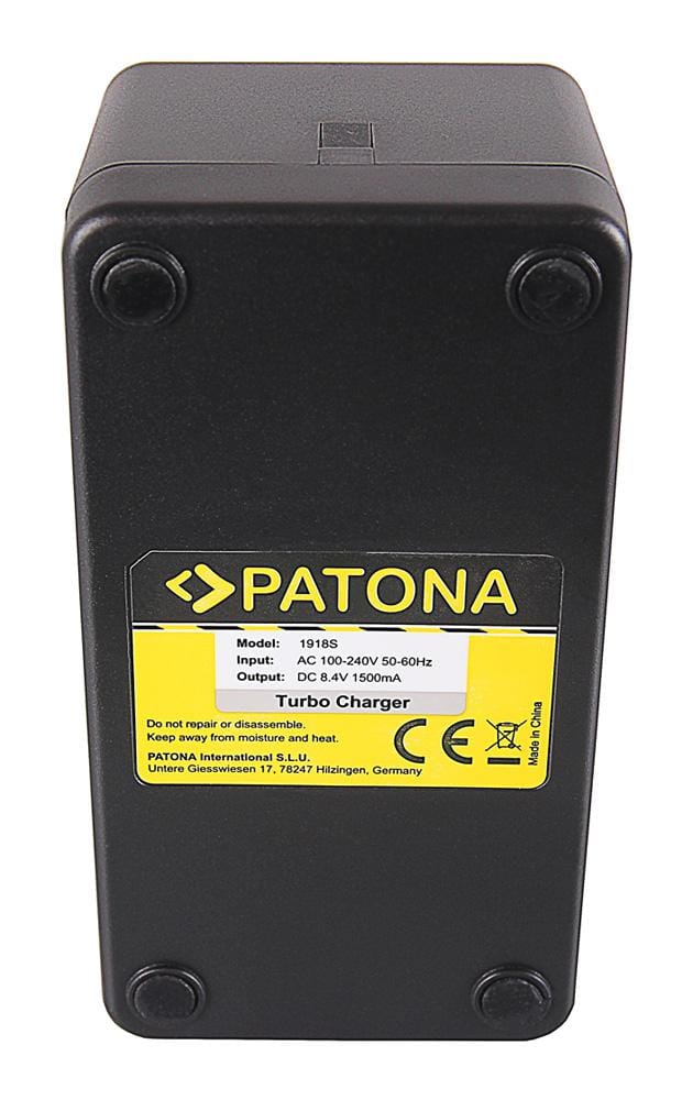 PATONA Schnell-Ladegerät für Sony NP-F550 NP-F750 NP-F960