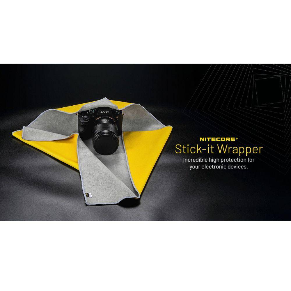 Nitecore Reinigungstuch Stick It Magic Cloth Fresia Gelb 48x48cm Nitecore Reinigungstuch Stick It Magic Cloth Fresia Gelb 48x48cm