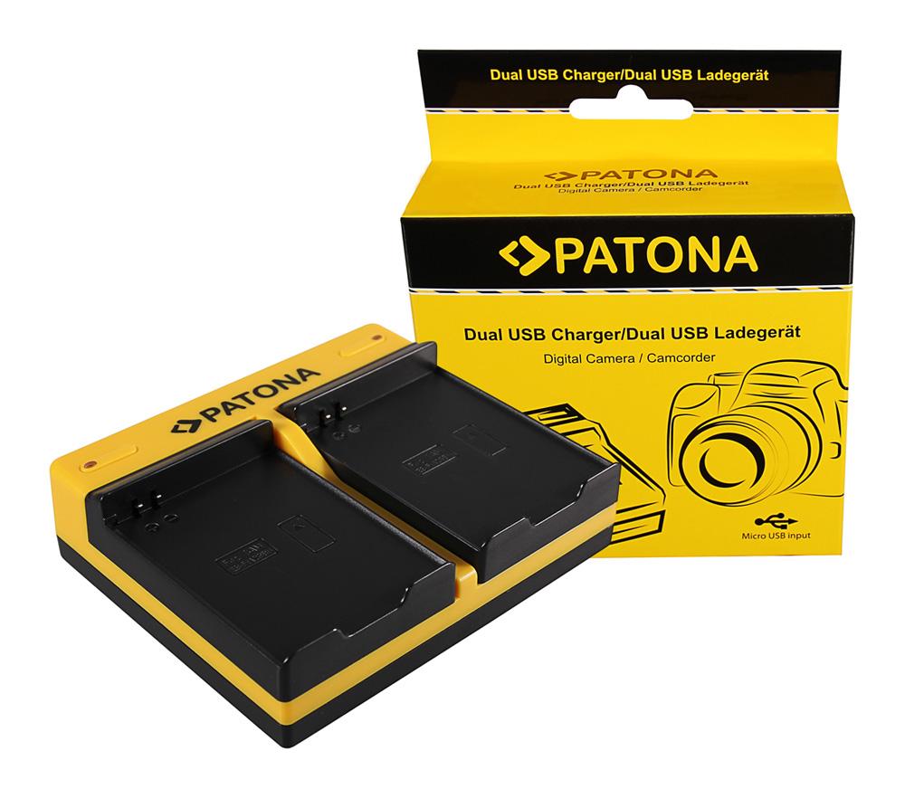 PATONA Dual Ladegerät für Samsung EB-F1A2GBU I519 I569 I579 I8150 i8150 W i9050 i9100 inkl. Micro-USB PATONA Dual Ladegerät für Samsung EB-F1A2GBU I519 I569 I579 I8150 i8150 W i9050 i9100 inkl. Micro-USB