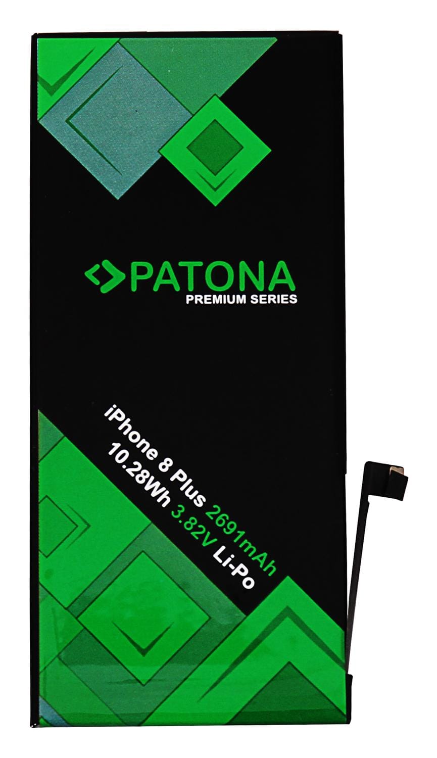 PATONA Premium Akku für Apple iPhone 8 Plus 616-000367 inkl. Werkzeugset