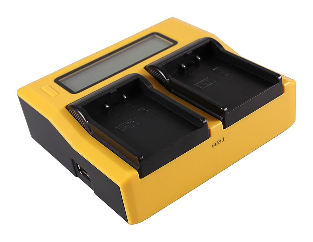 PATONA Dual LCD USB Ladegerät für Nikon EN-EL2 CoolPix 2500 3500 SQ