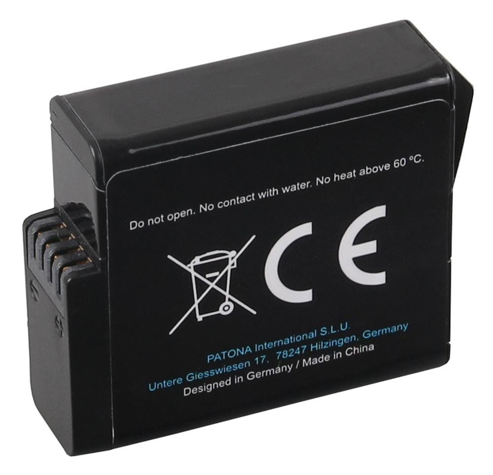 PATONA Platinum Akku für GoPro Hero 8 AHDBT-801 Hero 7 AHDBT-701 Hero 6 Hero 5 AHDBT-501 PATONA Platinum Akku für GoPro Hero 8 AHDBT-801 Hero 7 AHDBT-701 Hero 6 Hero 5 AHDBT-501