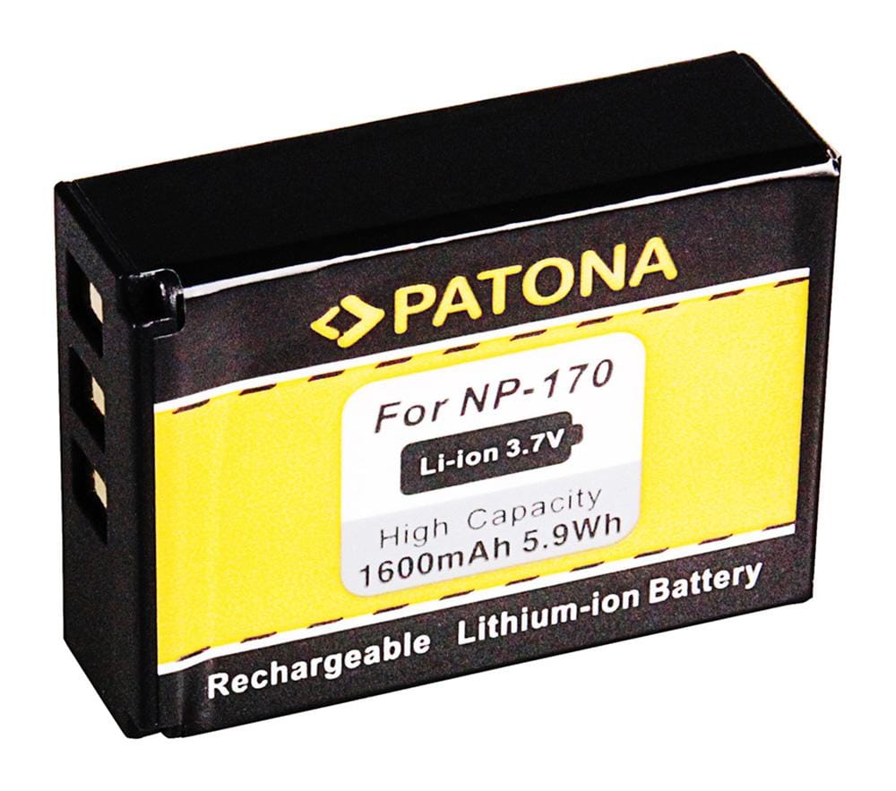 PATONA Akku für Ordro CB170 CB-170 NP170 Medion Life MD86423 MD86423