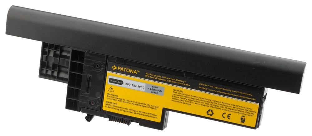 PATONA Akku für IBM ThinkPad X60 1708 1709 2509 4400mAh