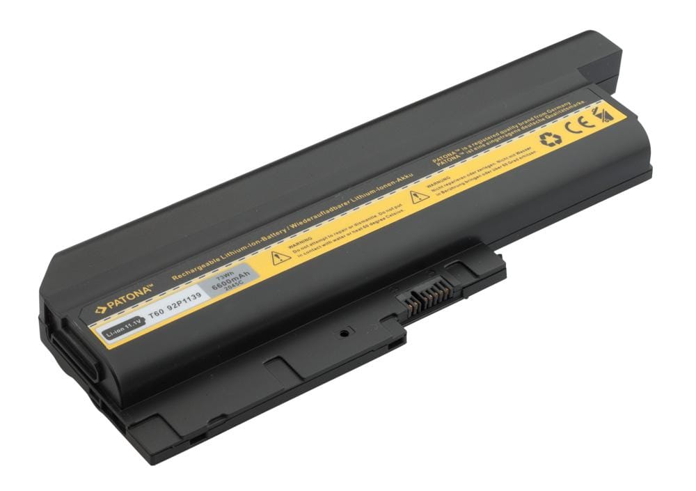 PATONA Akku für IBM Lenovo ThinkPad T60 T61 R60 40Y6797 6600mAh PATONA Akku für IBM Lenovo ThinkPad T60 T61 R60 40Y6797 6600mAh
