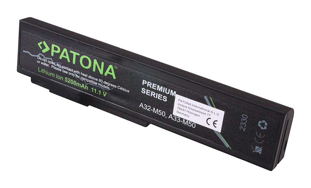 PATONA Premium Akku für Asus A32-M50 A33-M50 A32-N61 A32-X64 G50 L50